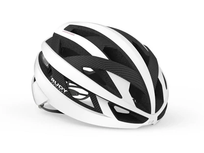 Kerékpáros bukósisak REBEL WHITE CARBON (MATT) S-M (55-58 cm)
