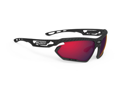 FOTONYK CARBONIUM-BLACK BUMPERS/MULTILASER RED kerékpáros szemüveg