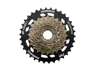 SHIMANO Tourney MF-TZ500 menetes fogaskoszorú, 7 sebességes Fogszám: 14-34