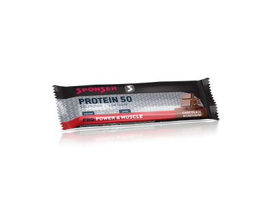 Sponser Protein 50 fehérjeszelet 70g, csokoládé