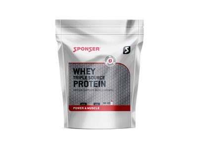 Sponser Whey Triple Source Protein fehérjepor, 500g, több ízben