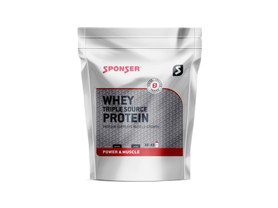 Sponser Whey Triple Source Protein fehérjepor, 500g, csokoládé ízben