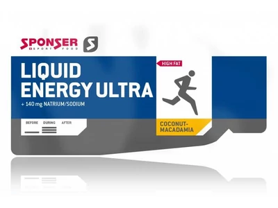 Sponser Liquid Energy Ultra energia gél, 25g