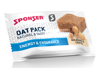 Sponser Oat Pack energia zabszelet 60g, Makadámia