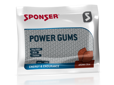 Sponser Power Gums gumicukor koffeinmentes 75g, Cola