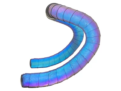 SUPACAZ BT-129 Bling bandázs - Reflective Oil Slick + Ano Black Plugs