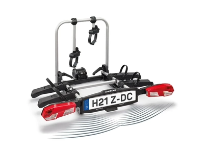 Uebler H21 Z DC összecsukható kerékpárszállító, 90° dönthető, tolató radarral