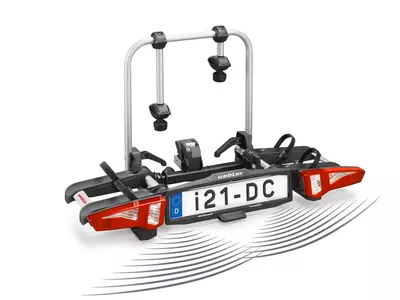 Uebler i21 Z DC összecsukható kerékpárszállító, 60° dönthető, tolató radarral