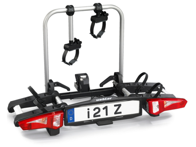 Uebler i21 Z összecsukható, 90 fokban dönthető kerékpárszállító aluminiumból
