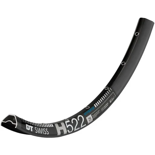 Abroncs DT Swiss H 522 27.5' 32h fekete 25mm