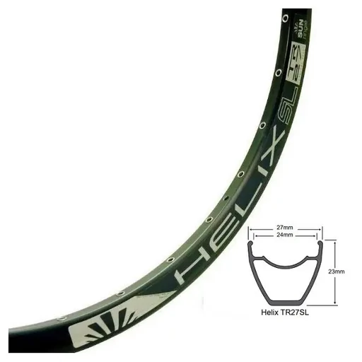 Abroncs SUNringlé Helix TR27 SL tubeless ready 29' 32H fekete