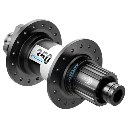 Agy DT Swiss 350 Hybrid hátsó disc 6 csavaros 148/12mm 32h fekete Microspline ÚJ