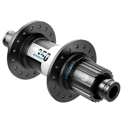 Agy DT Swiss 350 Hybrid hátsó disc CL boost 148/12mm 32h fekete Microspline ÚJ