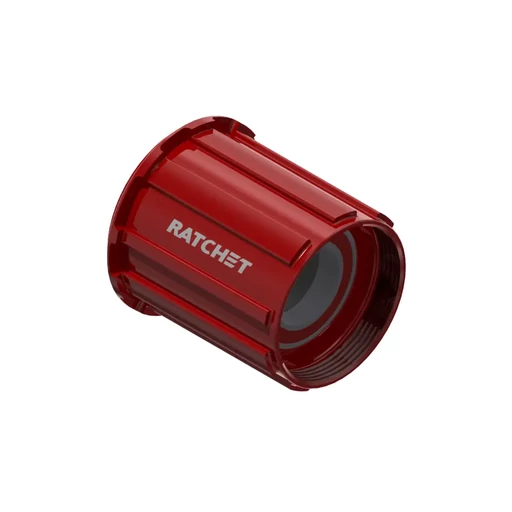 Agyhoz DT Swiss Ratchet System Shimano 11 sebességes rotor kupak nélkül piros