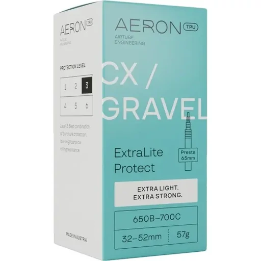 Belső AERON 650b/700cX32/52 CX/Gravel ExtraLight Protect Presta 42mm 56g