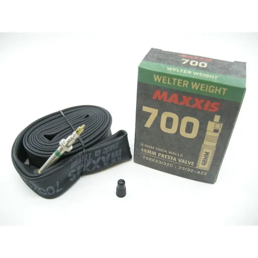 Belső Maxxis 700X23/32C WELTER WEIGHT Presta szelepes 48mm 100g