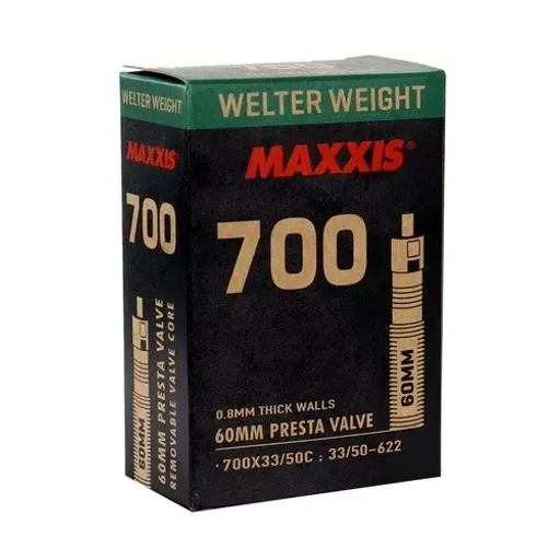 Belső Maxxis 700X33/50C WELTER WEIGHT Presta szelepes 60mm 130g