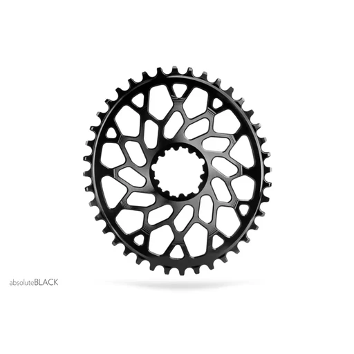 Lánckerék aB CX OVAL SRAM Direct Mount GXP & BB30 fekete 38T