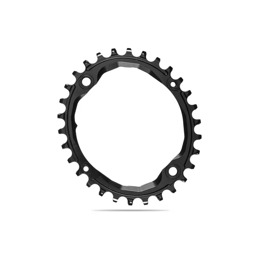 Lánckerék aB MTB OVAL 104BCD N/W fekete 30T (csavarok a csomagban)