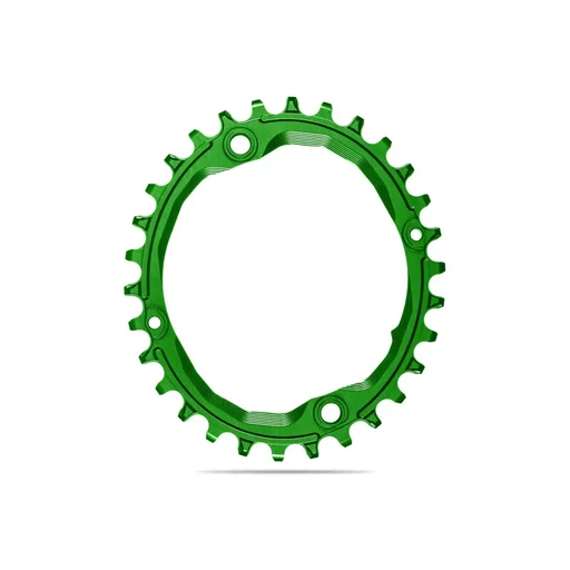 Lánckerék aB MTB OVAL 104BCD N/W zöld 30T (csavarok/hézagolók a csomagban)