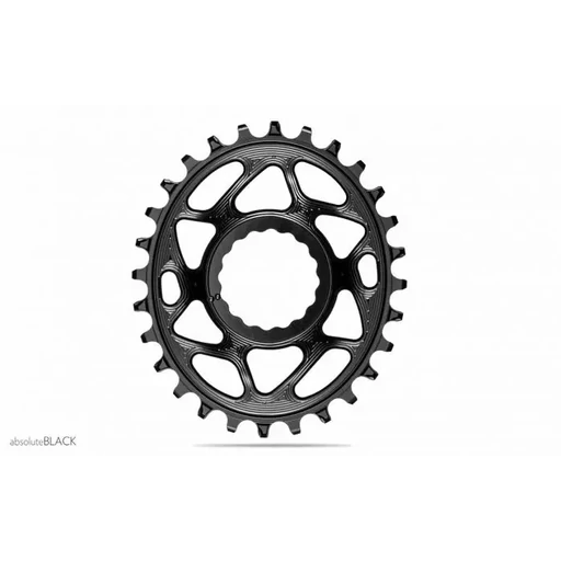 Lánckerék aB MTB OVAL RaceFace Cinch DM N/W  BOOST SH 12 fekete (3mm offset) 34T