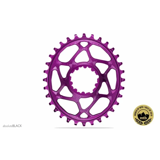 Lánckerék aB MTB OVAL SRAM Direct Mount  BOOST 148 lila (3mm offset) 34T