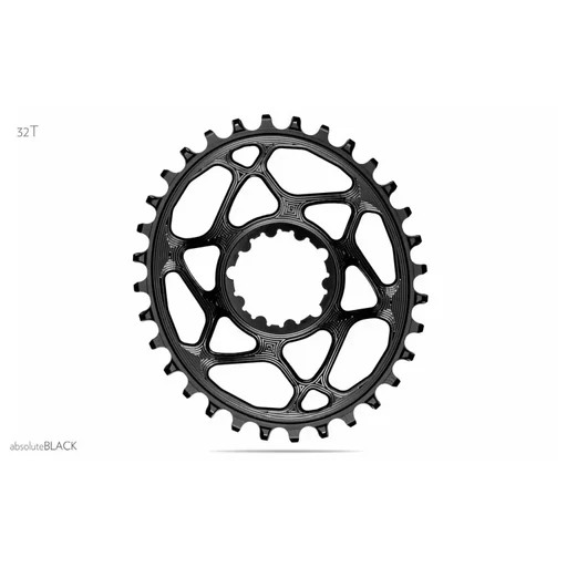 Lánckerék aB MTB OVAL SRAM Direct Mount/GXP N/W  fekete (6mm offset) 30T
