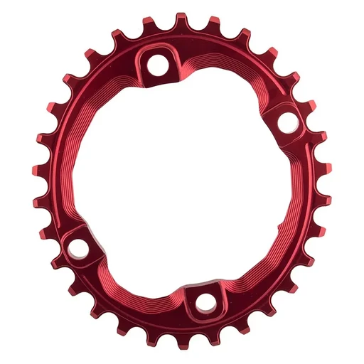 Lánckerék aB MTB OVAL XT M8000/MT700 asszimetrikus N/W piros 34T