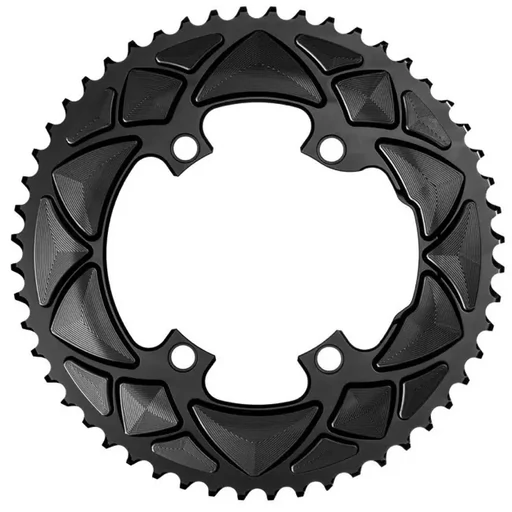 Lánckerék aB Országúti kerek 110BCD asszim Shimano 9100/8000 4 lyukas fekete 39T