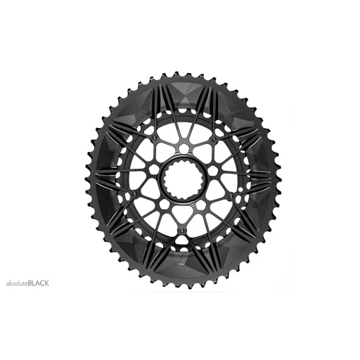 Lánckerék aB Országúti OVAL SpideRing direct mount Cannondale fekete 52/36 szett