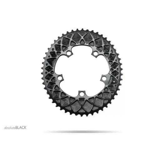 Lánckerék aB Országúti OVAL SRAM 110BCD 5 lyukas fekete 52T