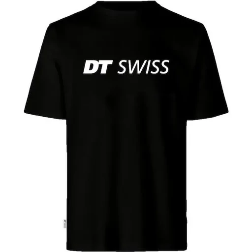 Póló DT Swiss fekete fehér logós L