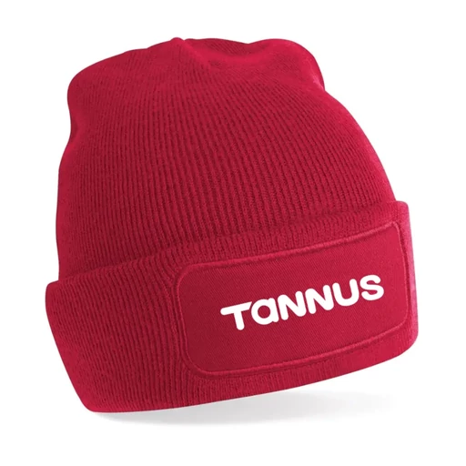 Sapka Tannus téli piros ÚJDONSÁG!