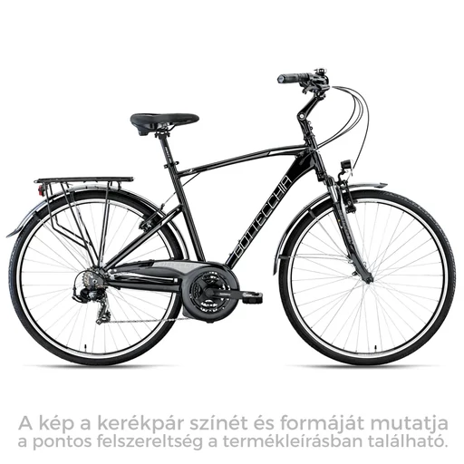 Bottecchia 220 ALU 21s FS Shimano TY500 - Férfi városi kerékpár - 2026 - BLACK