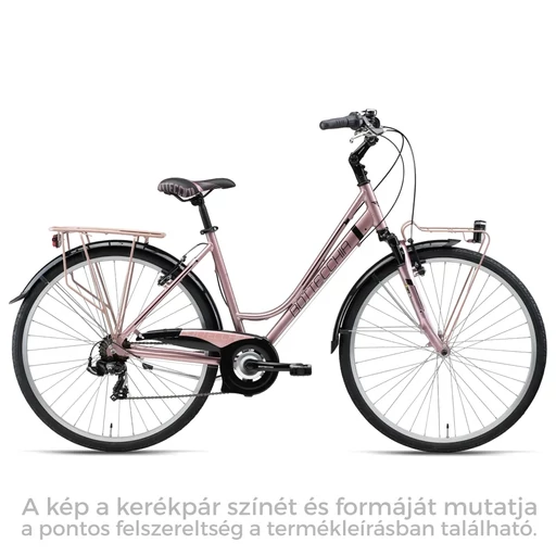 Bottecchia 223 TY 500 21S FS LADY női városi kerékpár - TITANIUM - 2026