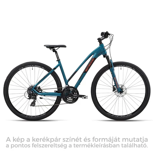 Bottecchia 321 FS ACERA DISK 24S LADY Női cross trekking kerékpár - 2026 - MATT BLUE