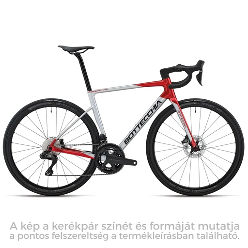 ROAD SHIMANO 105 24S DISK - 2026 - RED SILVER