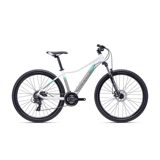 CTM CHARISMA 2.0 MTB 27,5" női kerékpár 27,5" fehér/fresh mentol, méret: M (16")