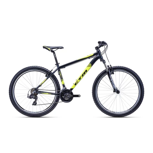 CTM REIN 1.0 MTB 27,5" kerékpár 27,5" sötétkék/sárga, méret: M (16")