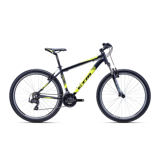 CTM REIN 1.0 (27,5") MTB kerékpár, sötétkék/sárga