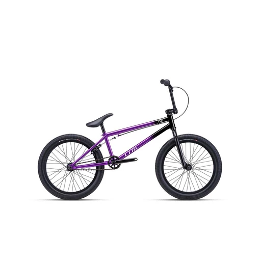 CTM POP HI-TEN BMX 20" kerékpár 20" fekete/lila, méret: 21"