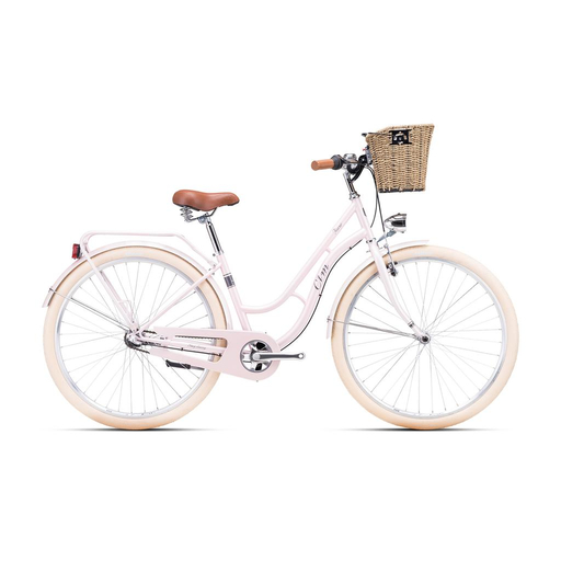 CTM FIORE (28") női City/Városi kerékpár, gyöngyház világos rózsaszín