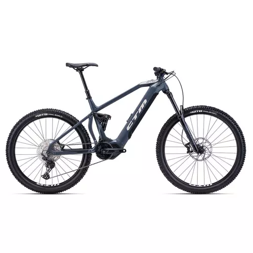 CTM SWITCH XPERT összteleszkópos e-bike kerékpár 29" / 27,5" matt anthracit/ezüst, méret: L