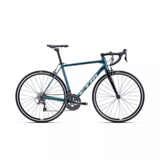 CTM BLADE COMP országúti kerékpár 700C sötétzöld/ezüst, méret: 600