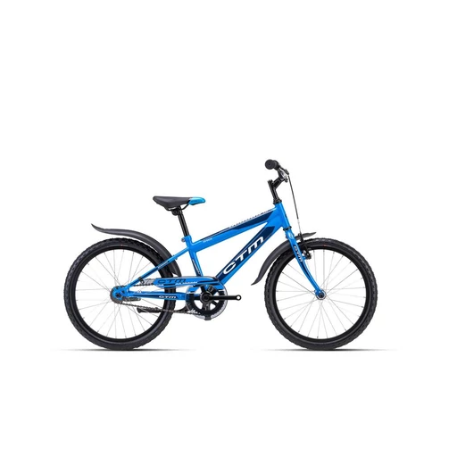 CTM SCOOBY 1.0 gyermek kerékpár 20" kék/fekete, méret: 11"