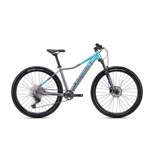 CTM CHARISMA 5.0 MTB női kerékpár 27,5" gyöngyház szürke/türkíz, méret: S (14")