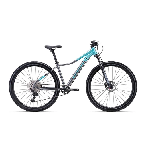 CTM CHARISMA 5.0 MTB női kerékpár 29" gyöngyház szürke/türkíz, méret: M (16")