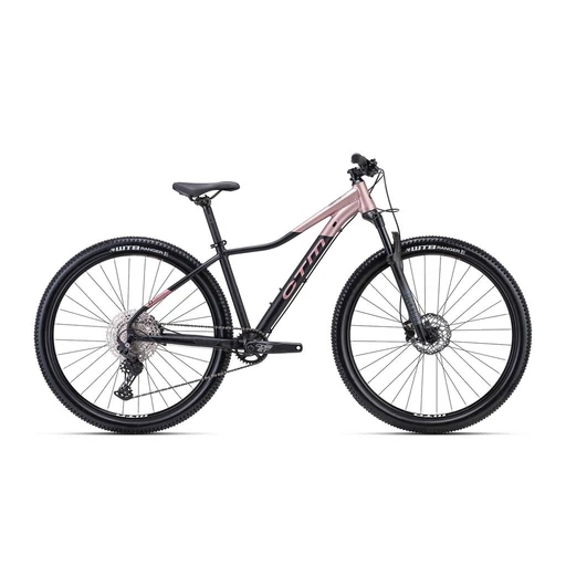 CTM CHARISMA 6.0 MTB női kerékpár 29" matt fekete/gyöngyház antik rózsaszín, méret: M (16")