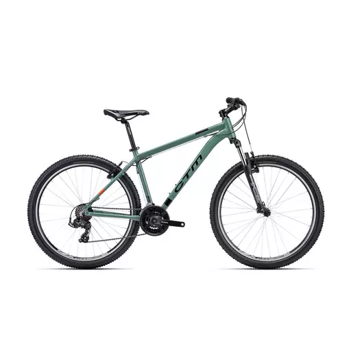 CTM REIN 1.0 MTB kerékpár 27,5" sötétzöld/fekete, méret: L (18")