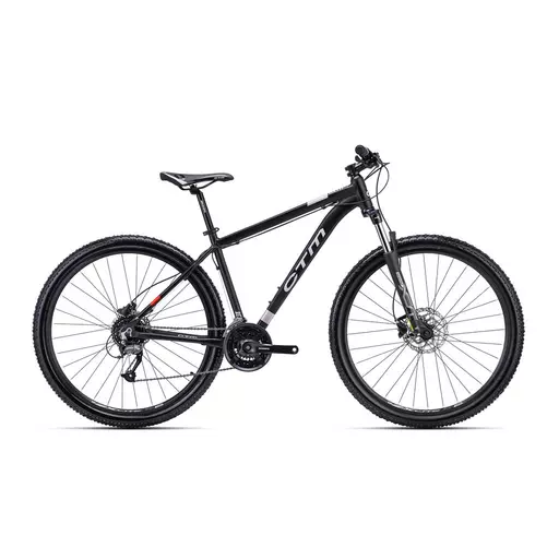 CTM REIN 3.0 MTB kerékpár 29" matt fekete/ezüst, méret: L (20")